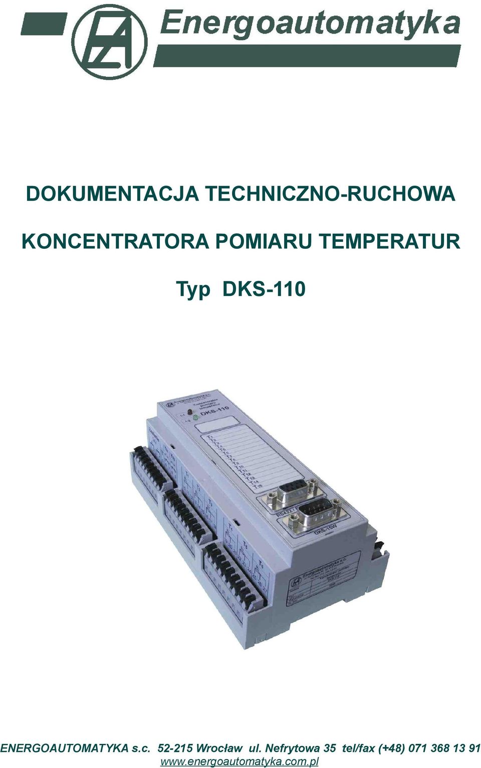 ENERGOAUTOMATYKA s.c. 52-215 Wrocław ul.