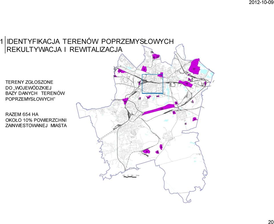 WOJEWÓDZKIEJ BAZY DANYCH TERENÓW POPRZEMYSŁOWYCH
