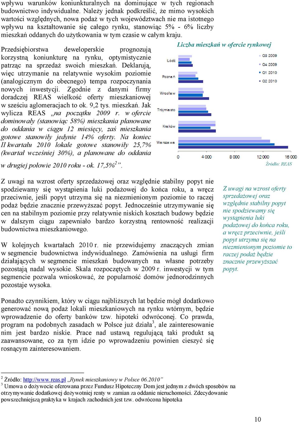 do użytkowania w tym czasie w całym kraju. Przedsiębiorstwa deweloperskie prognozują korzystną koniunkturę na rynku, optymistycznie patrząc na sprzedaż swoich mieszkań.