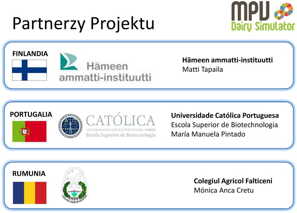 Portuguesa Escola Superior de Biotechnologia María
