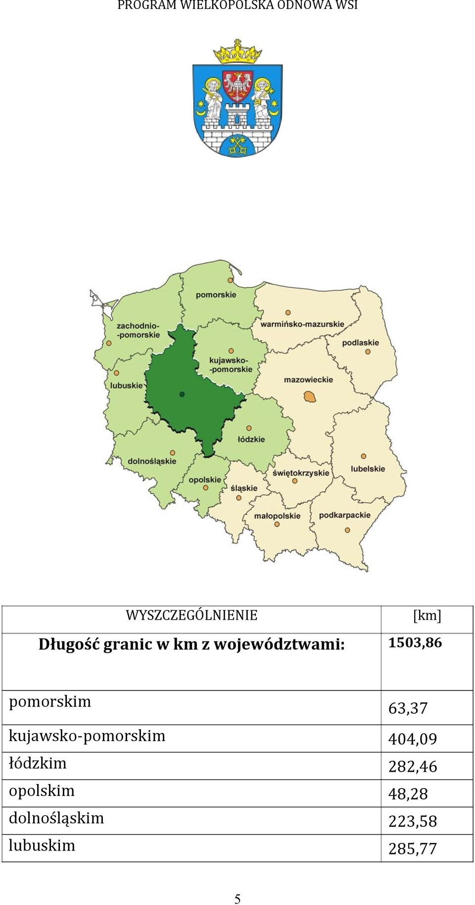 kujawsko-pomorskim 404,09 łódzkim 282,46