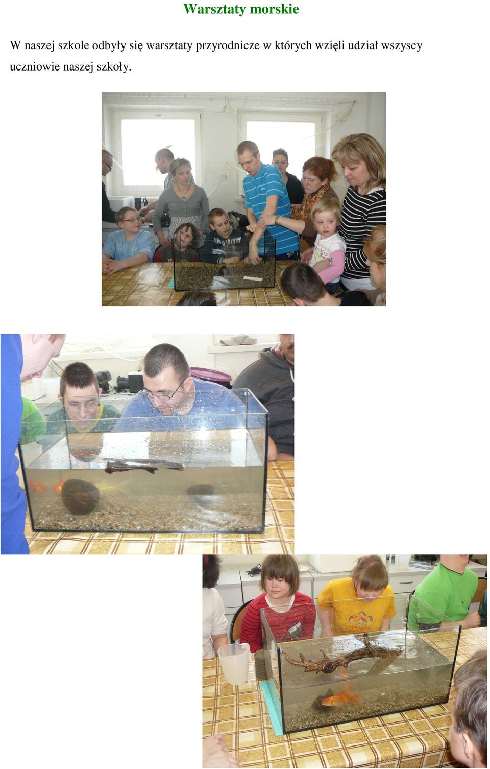 przyrodnicze w których wzięli