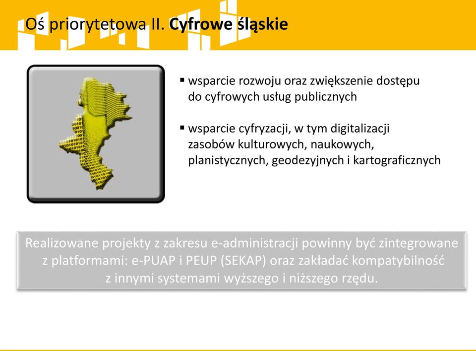 cyfryzacji, w tym digitalizacji zasobów kulturowych, naukowych, planistycznych, geodezyjnych i