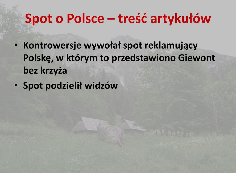 reklamujący Polskę, w którym to