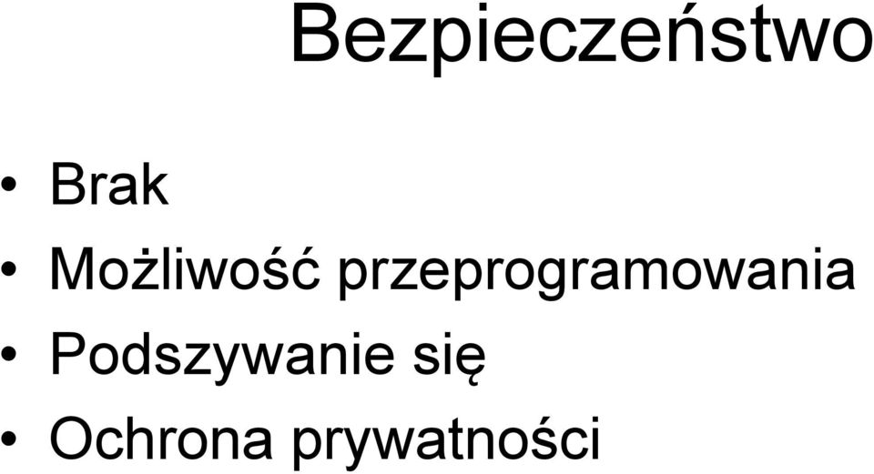 przeprogramowania