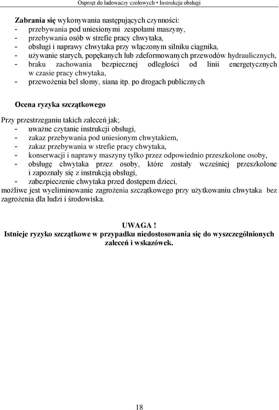 słomy, siana itp.
