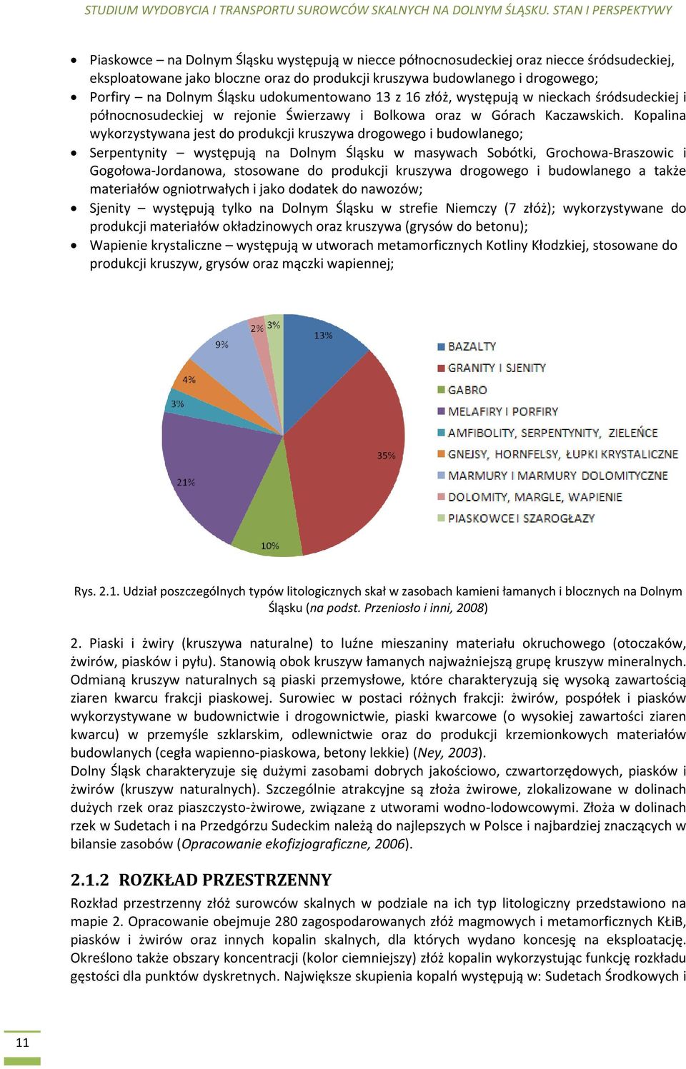 Kopalina wykorzystywana jest do produkcji kruszywa drogowego i budowlanego; Serpentynity występują na Dolnym Śląsku w masywach Sobótki, Grochowa-Braszowic i Gogołowa-Jordanowa, stosowane do produkcji