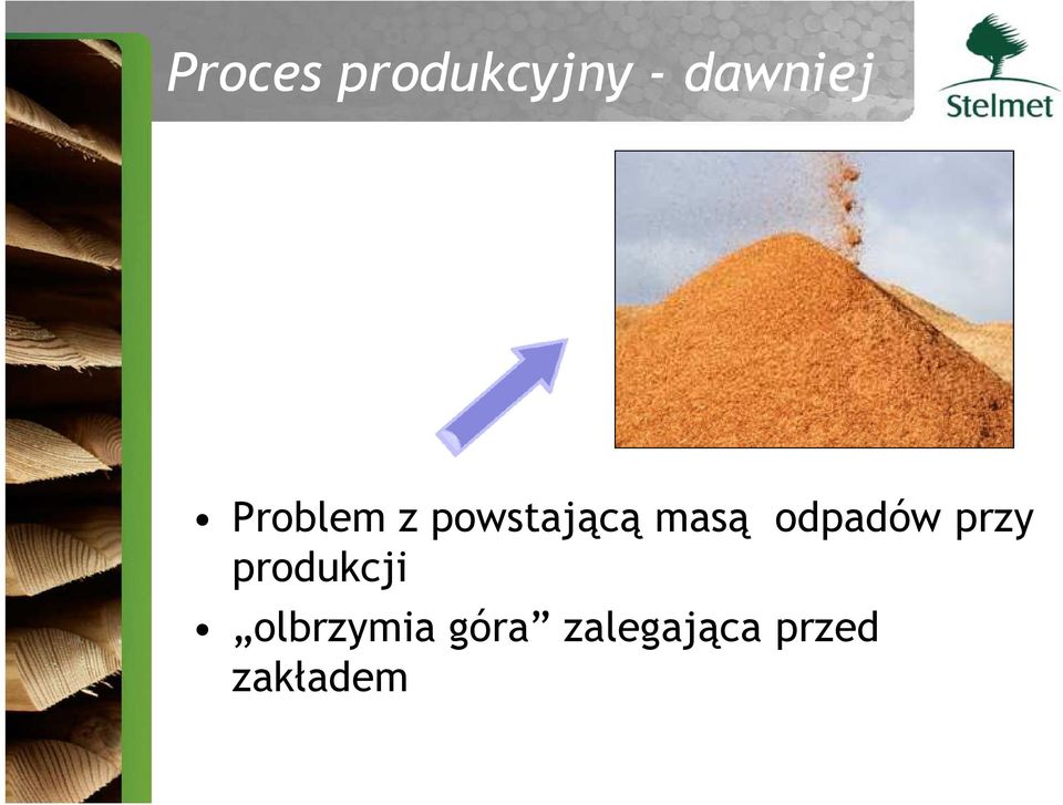 odpadów przy produkcji