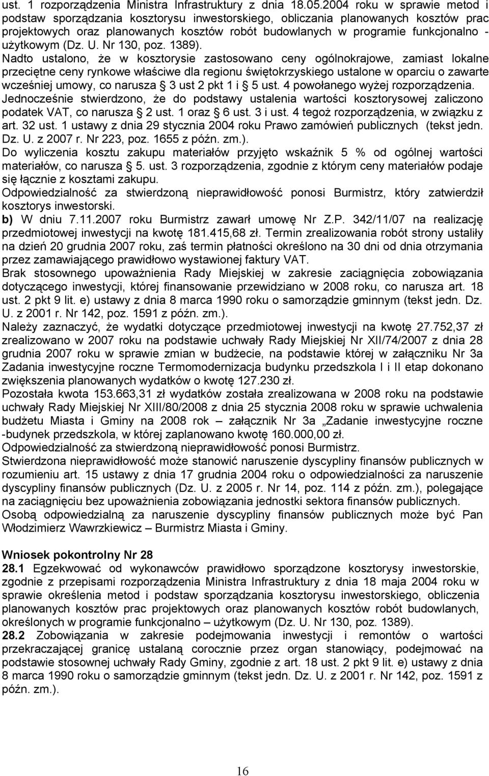użytkowym (Dz. U. Nr 130, poz. 1389).