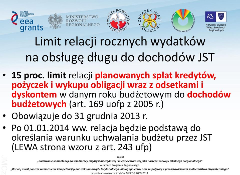 danym roku budżetowym do dochodów budżetowych (art. 169 uofp z 2005 r.