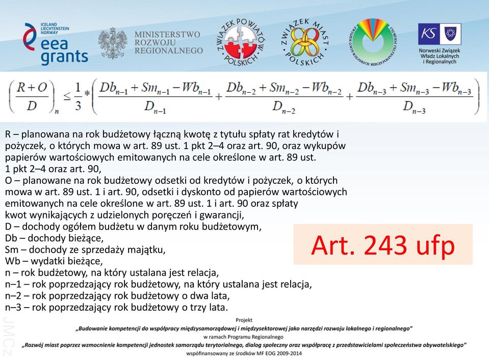 90, odsetki i dyskonto od papierów wartościowych emitowanych na cele określone w art. 89 ust. 1 i art.