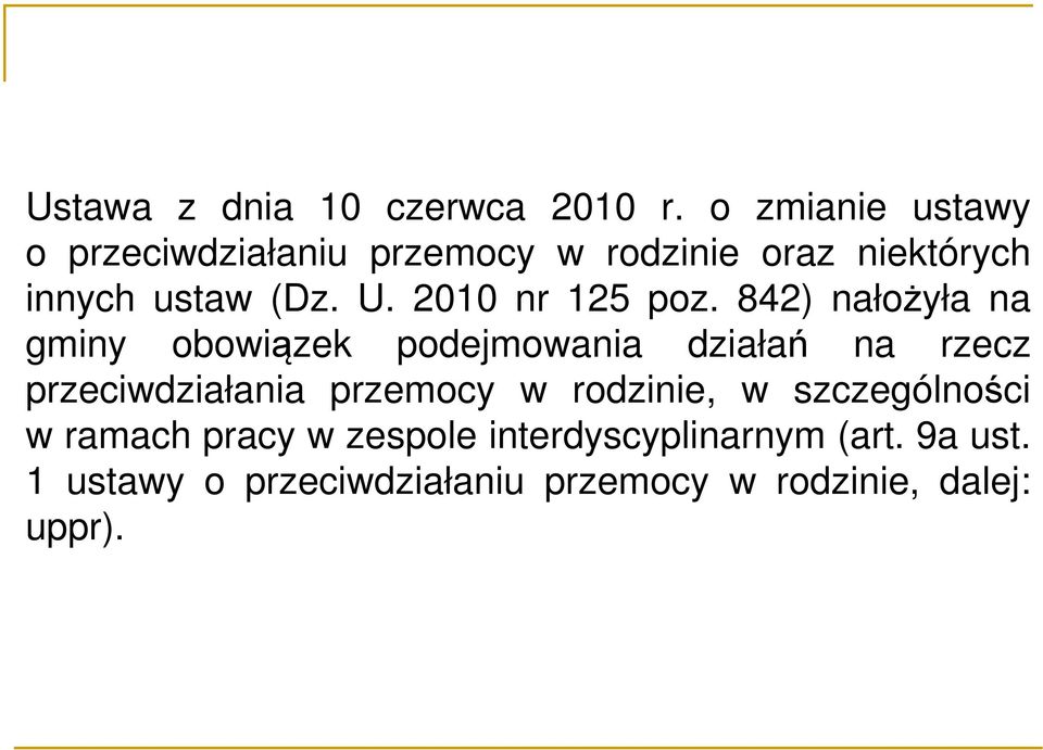 2010 nr 125 poz.
