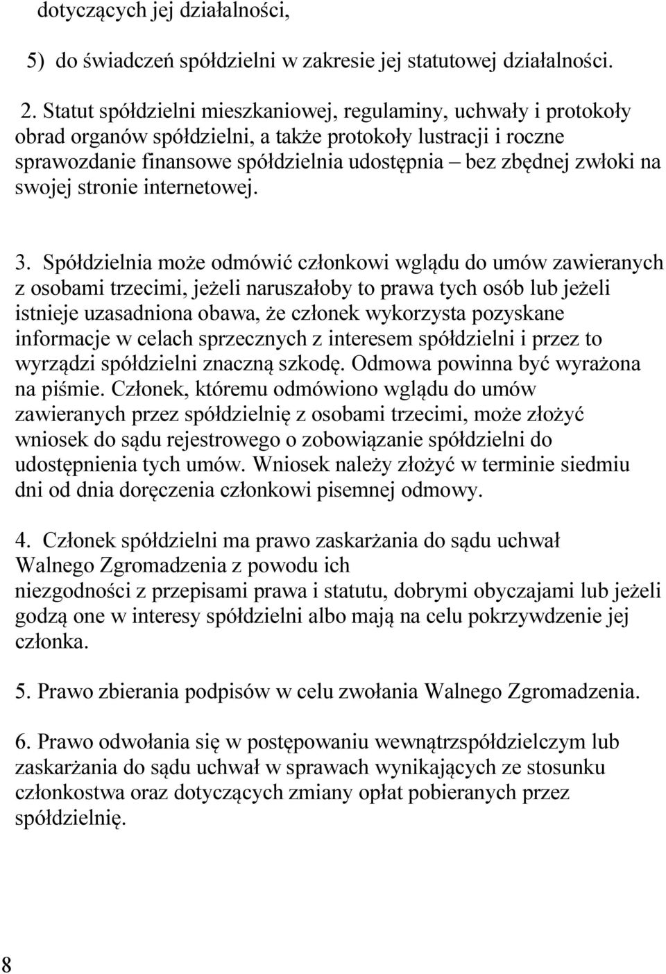 swojej stronie internetowej. 3.