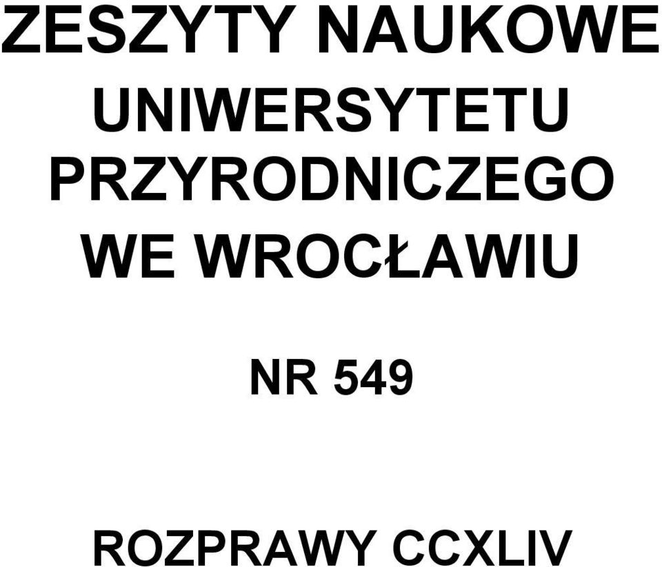 PRZYRODNICZEGO WE
