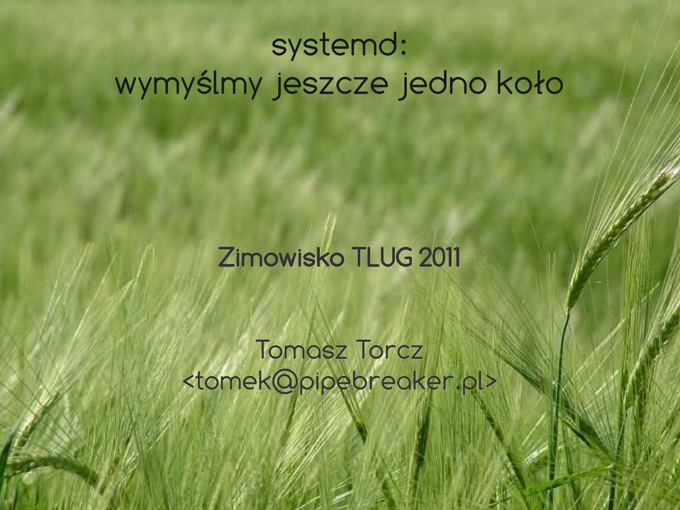 Zimowisko TLUG 2011