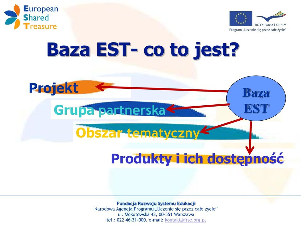 Obszar tematyczny Baza