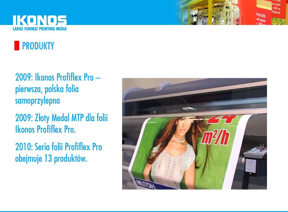 MTP dla folii Ikonos Profiflex Pro.