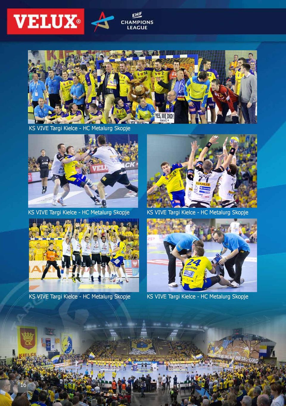 Metalurg Skopje KS VIVE Targi Kielce - HC Metalurg