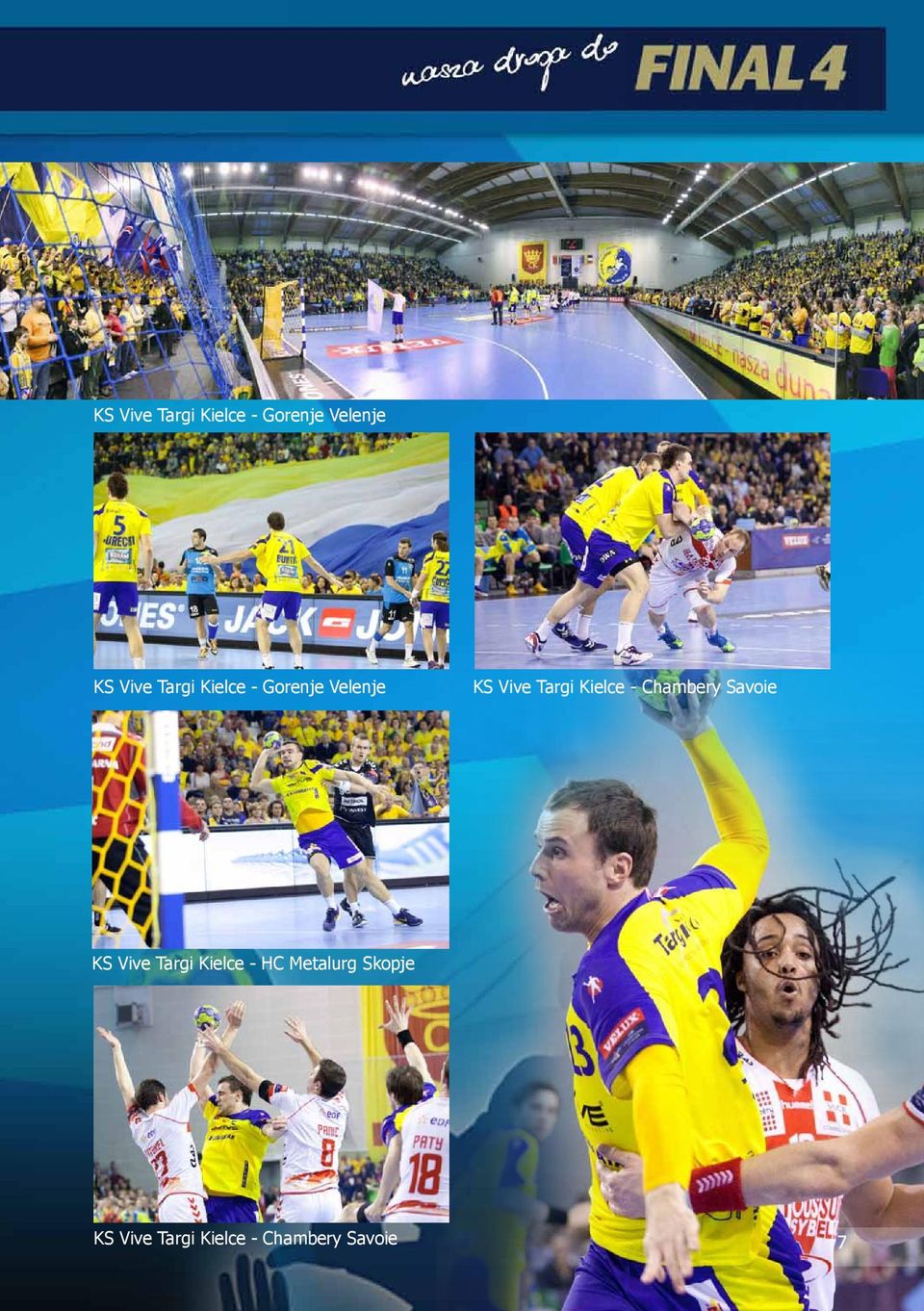 Kielce - Chambery Savoie KS Vive Targi Kielce -