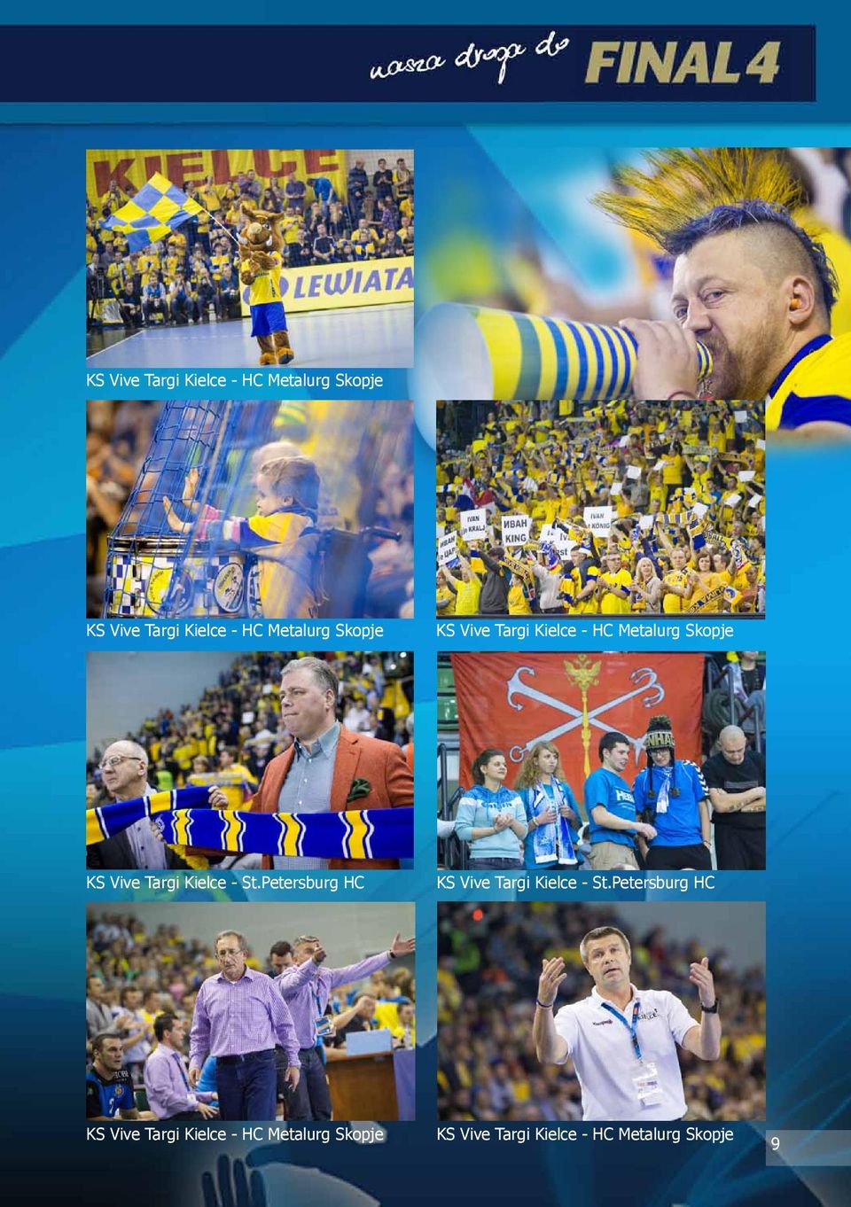 Kielce - St.Petersburg HC KS Vive Targi Kielce - St.