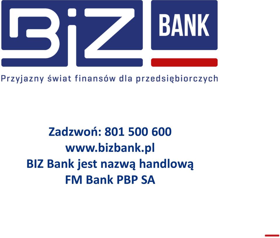 pl BIZ Bank jest