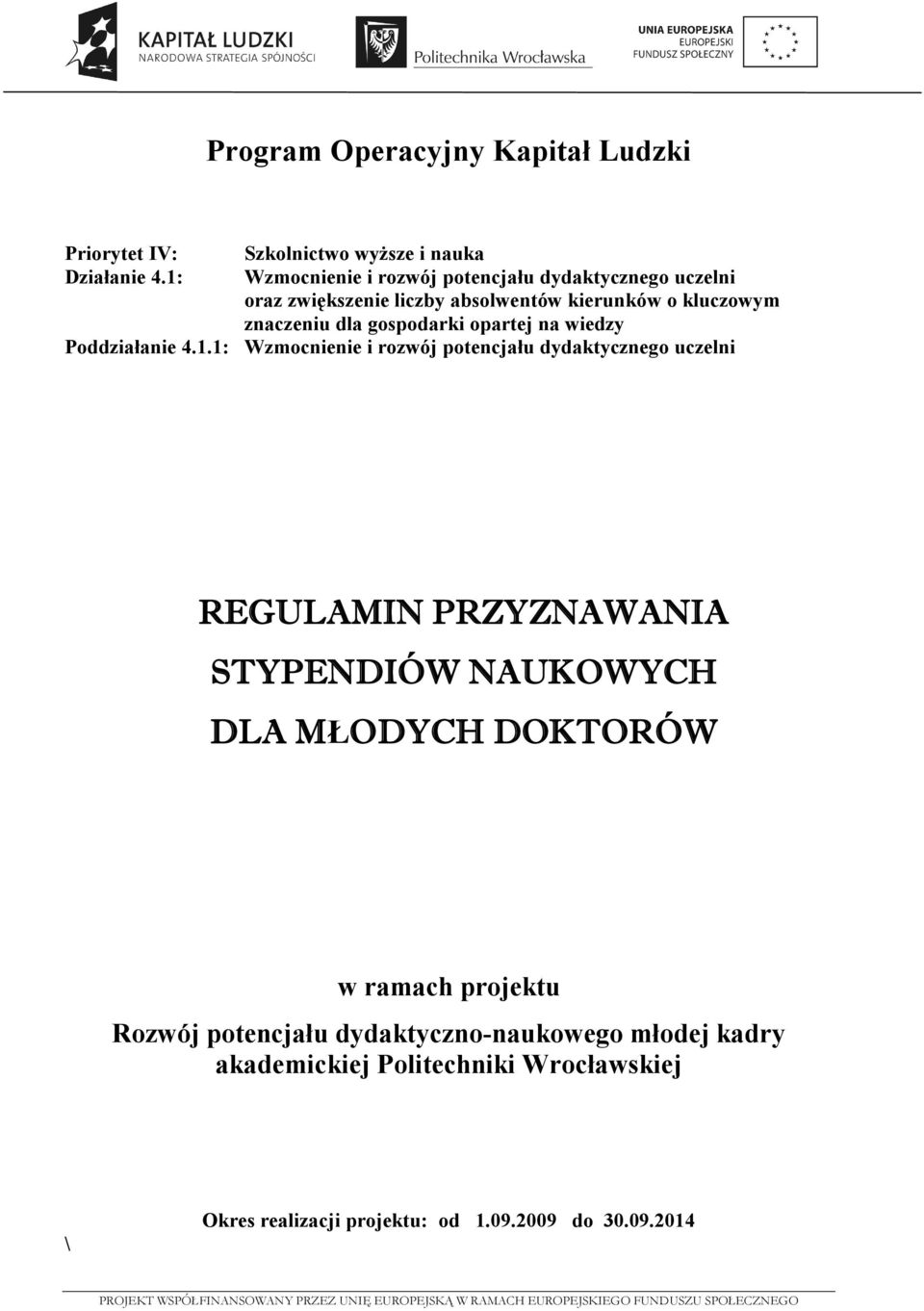 Poddziałanie 4.1.