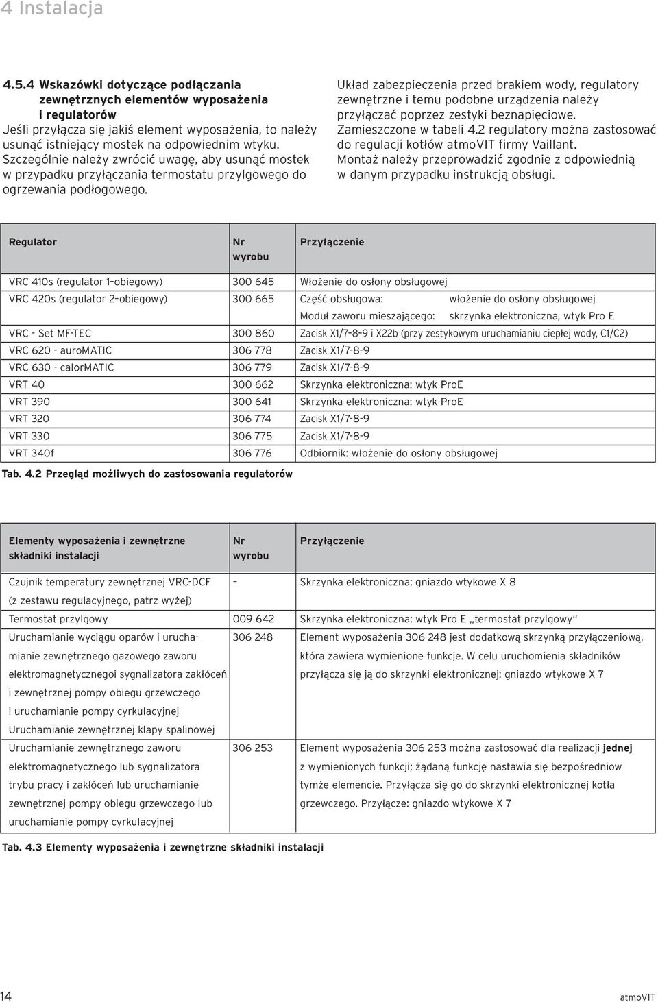 Szczególnie należy zwrócić uwagę, aby usunąć mostek w przypadku przyłączania termostatu przylgowego do ogrzewania podłogowego.
