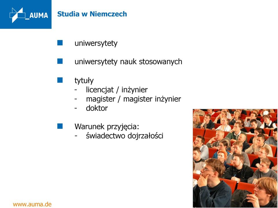 licencjat / inżynier - magister / magister