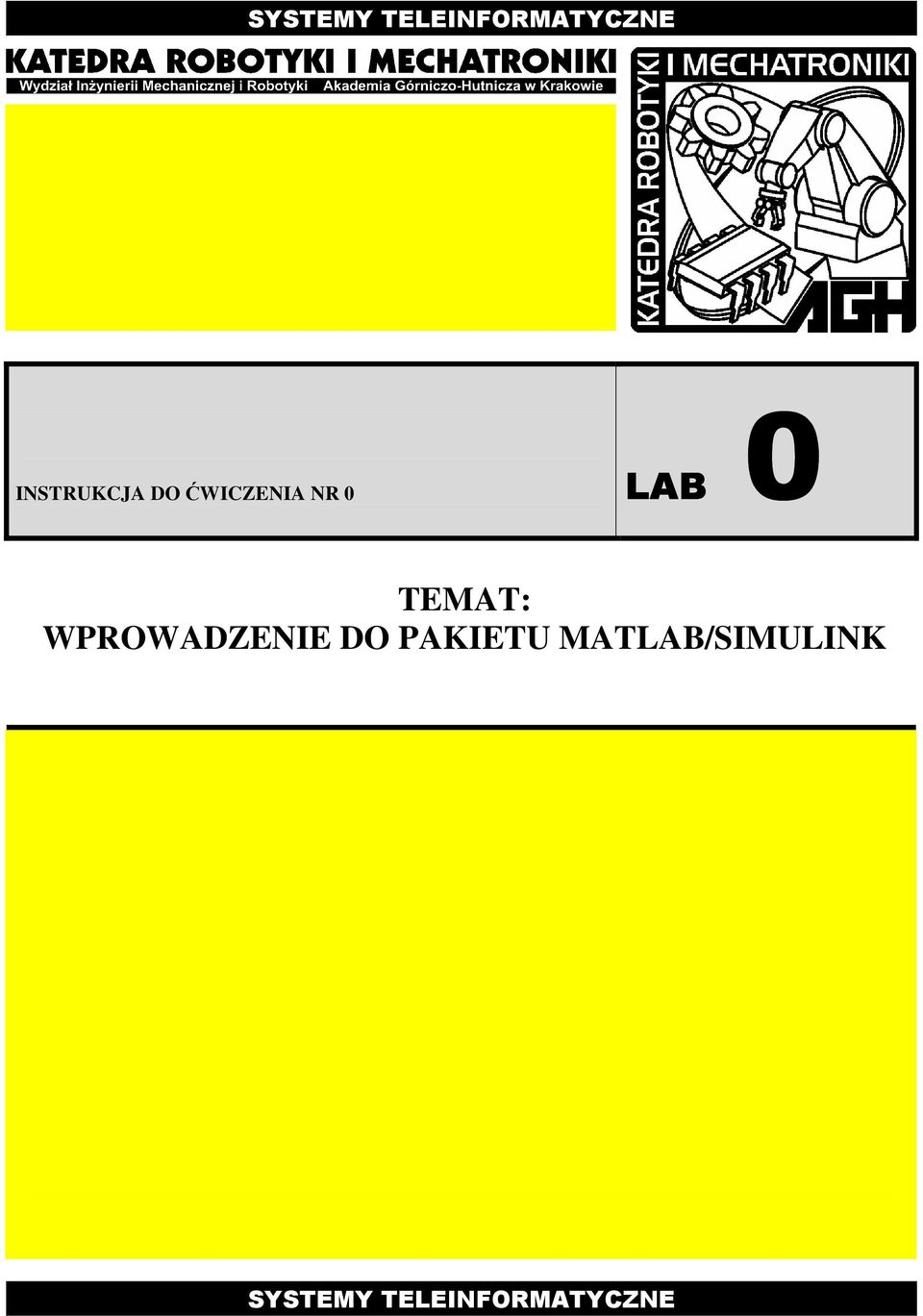 LAB TEMAT: WPROWADZENIE DO