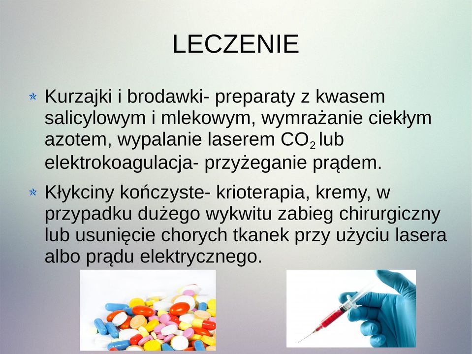 przyżeganie prądem.