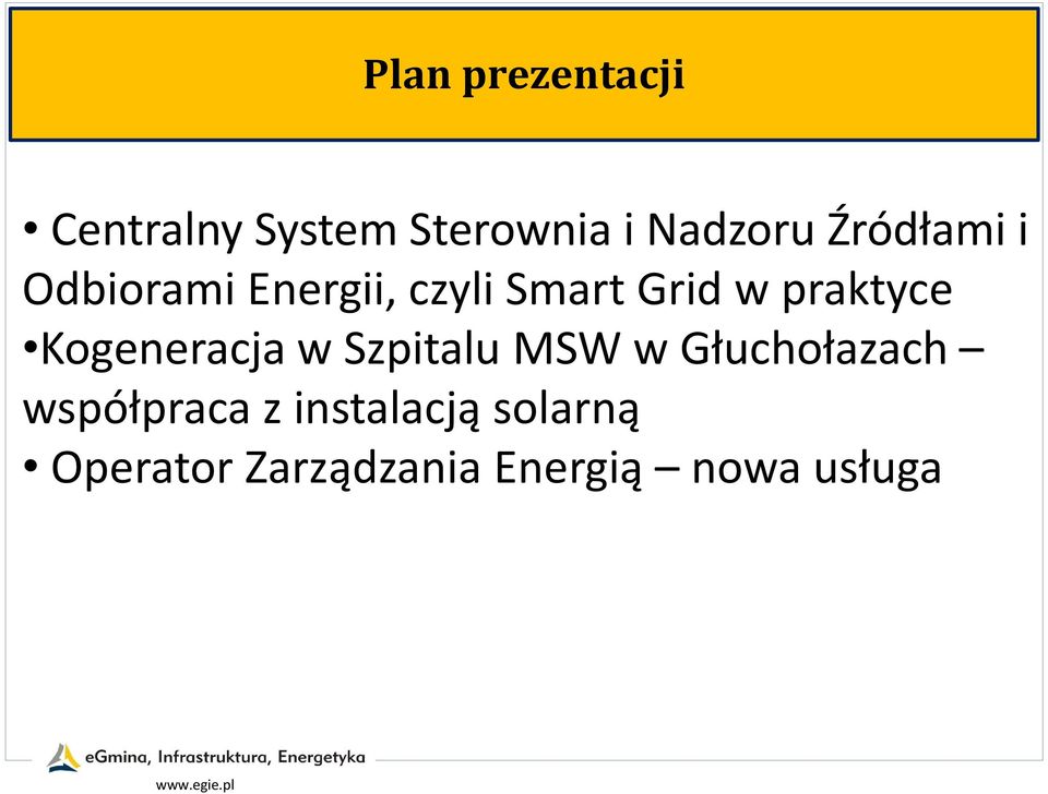 praktyce Kogeneracja w Szpitalu MSW w Głuchołazach