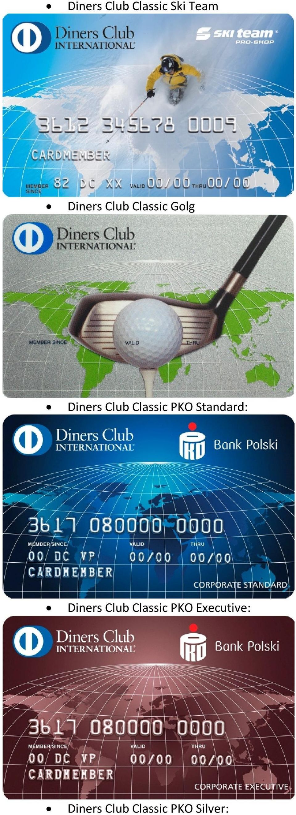 PKO Standard: Diners Club Classic PKO