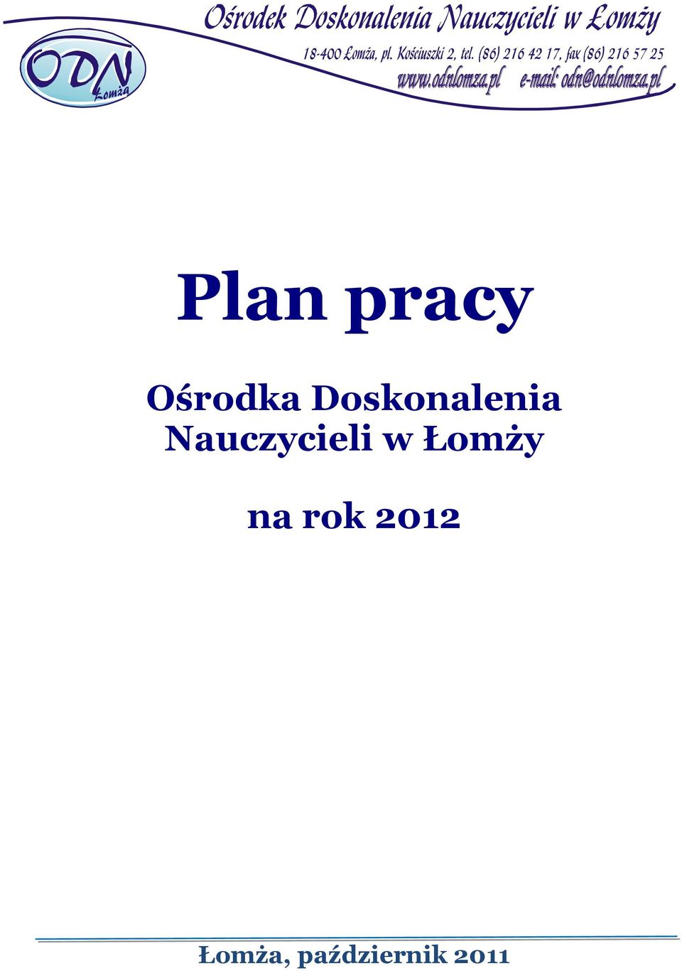 Nauczycieli w Łomży