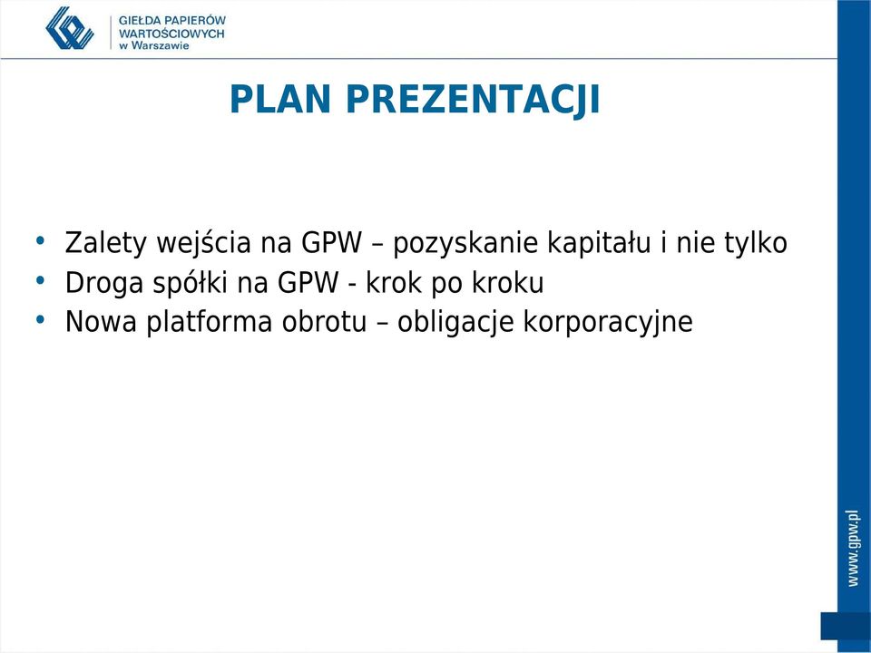 Droga spółki na GPW - krok po kroku