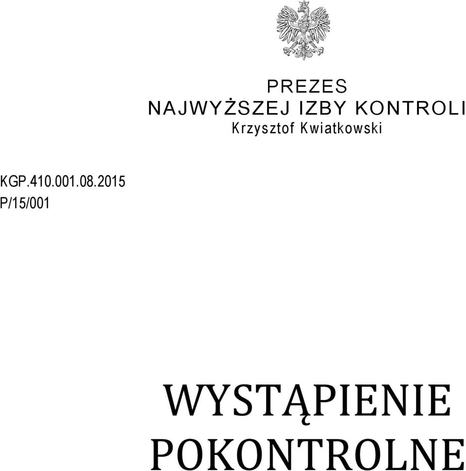 Kwiatkowski KGP.410.001.08.