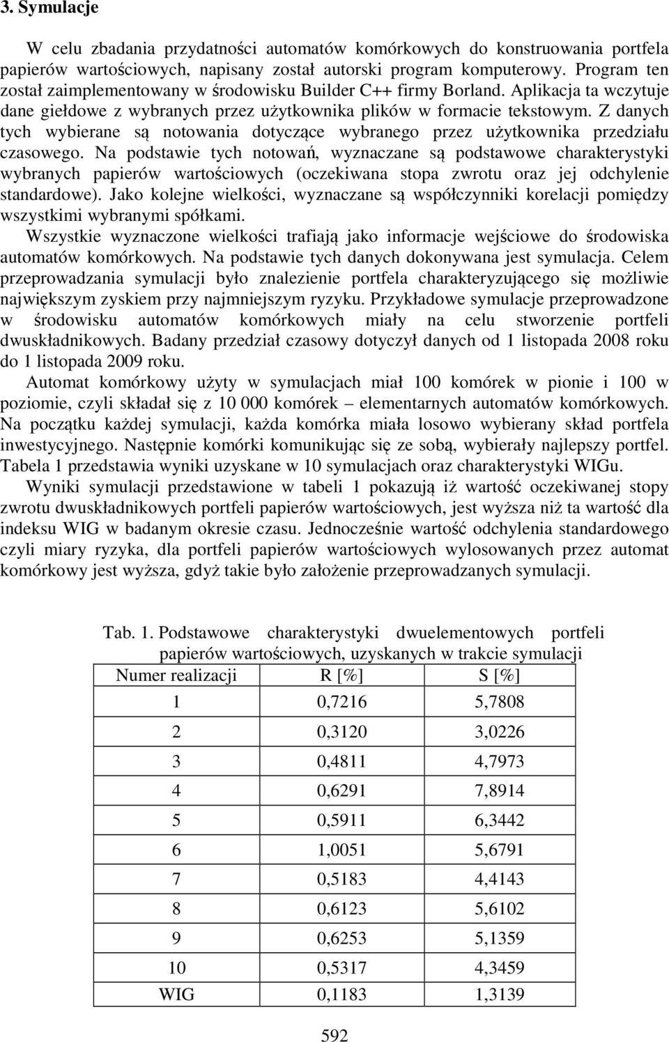 Z daych tych wyberae są otowaa dotyczące wybraego przez użytkowka przedzału czasowego.