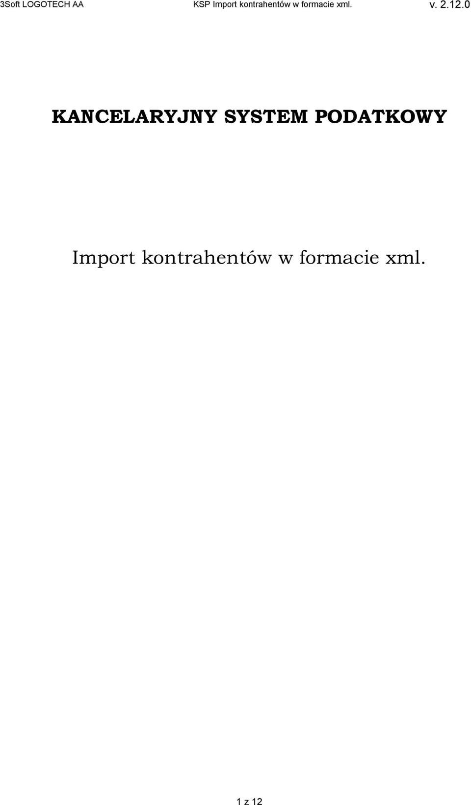 Import