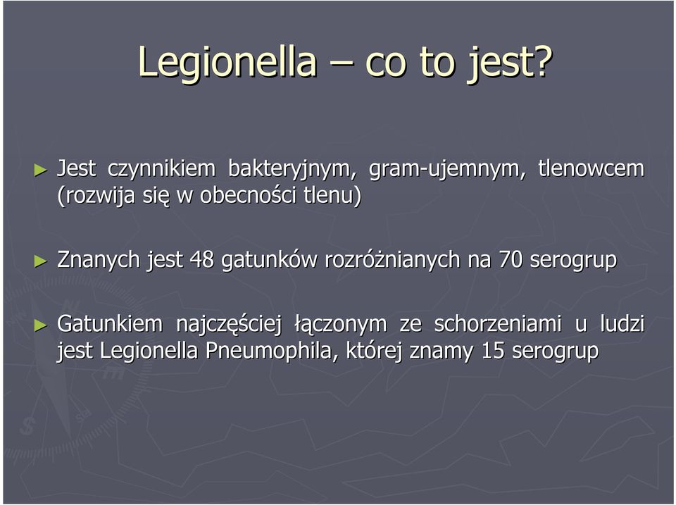 się w obecności ci tlenu) Znanych jest 48 gatunków rozróżnianych na 70