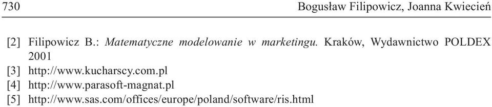 Kraków, Wydawnictwo POLDEX 200 [3] http://www.kucharscy.com.