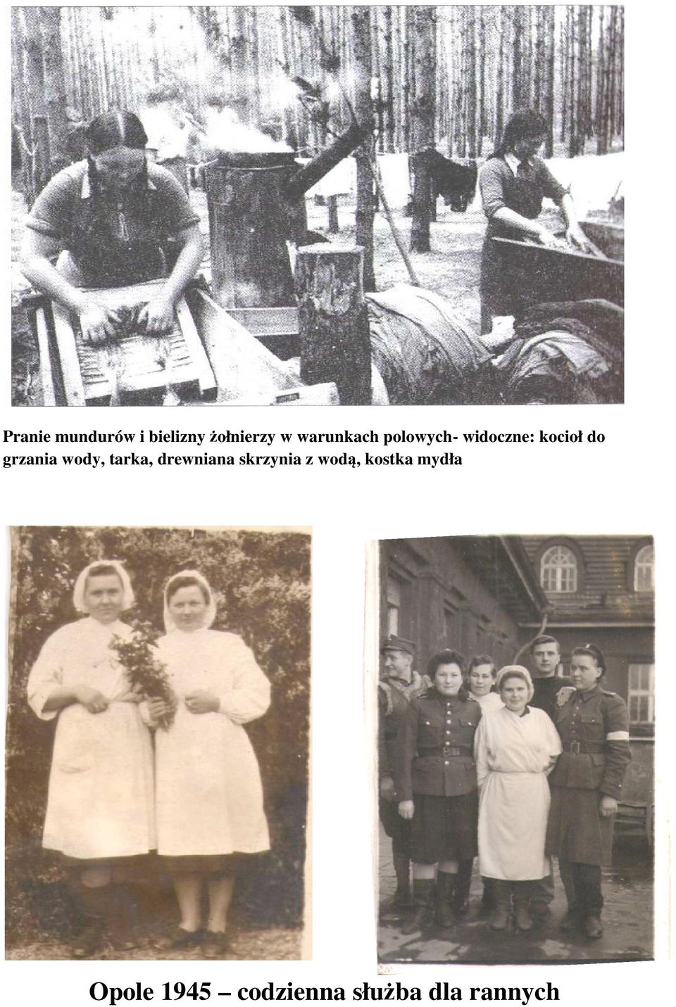 grzania wody, tarka, drewniana skrzynia z