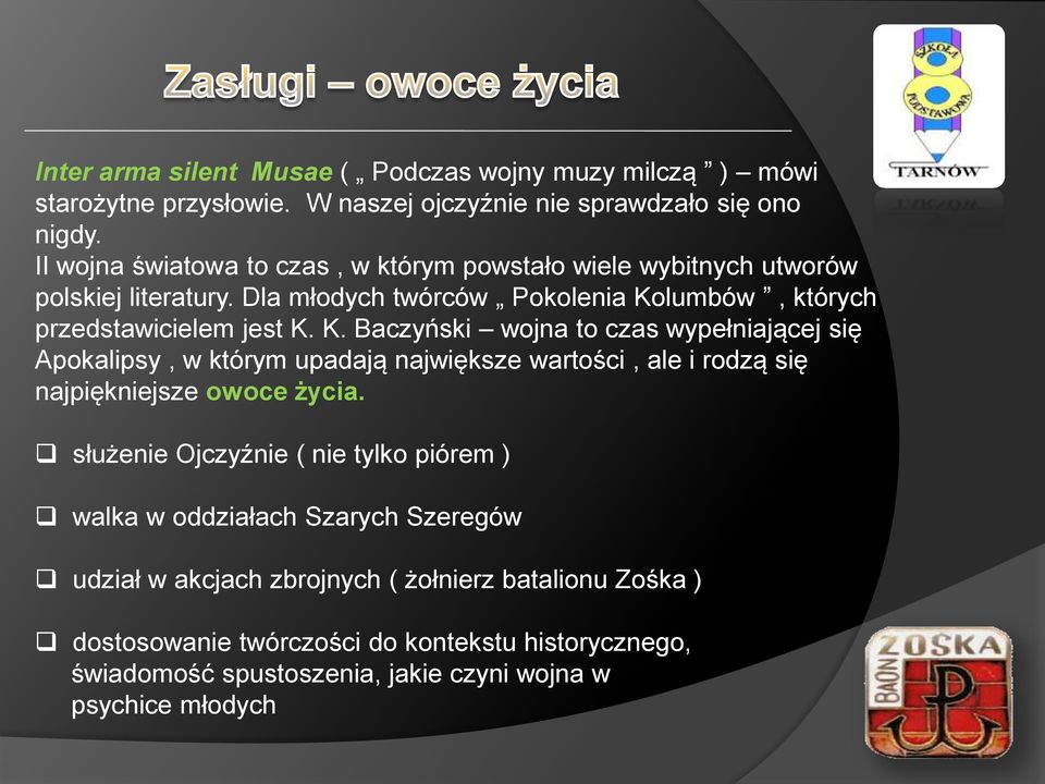 lumbów, których przedstawicielem jest K.