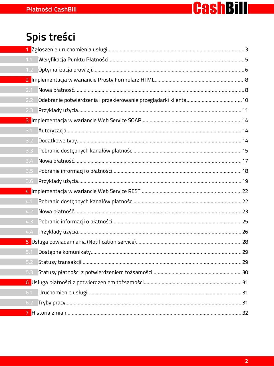 2 Dodatkowe typy... 14 3.3 Pobranie dostępnych kanałów płatności...15 3.4 Nowa płatność... 17 3.5 Pobranie informacji o płatności...18 3.6 Przykłady użycia.