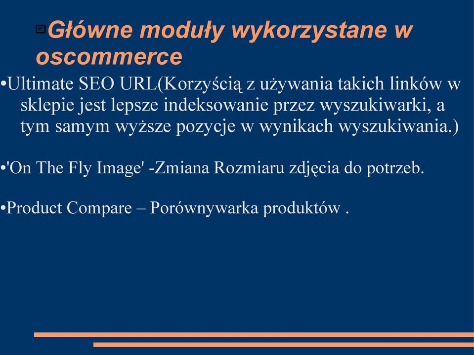 wyszukiwarki, a tym samym wyższe pozycje w wynikach wyszukiwania.