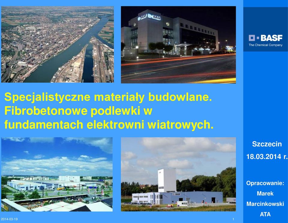elektrowni wiatrowych. Szczecin 18.03.