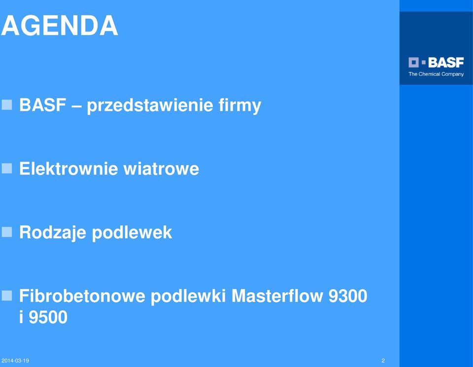 podlewek Fibrobetonowe podlewki