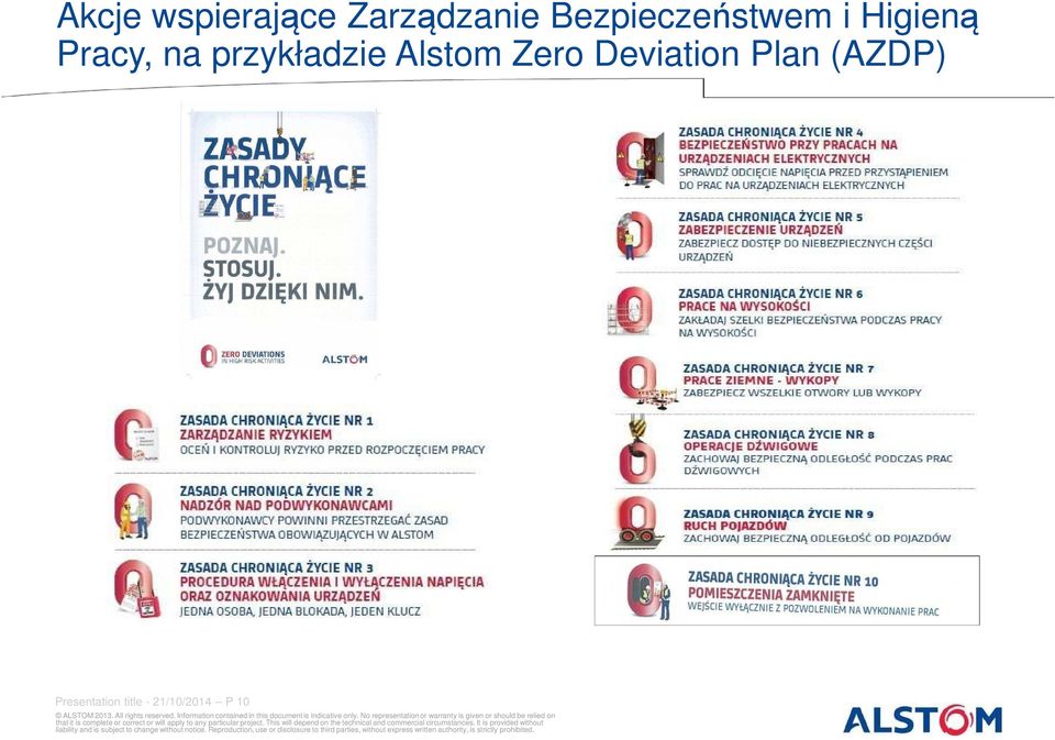 przykładzie Alstom Zero Deviation