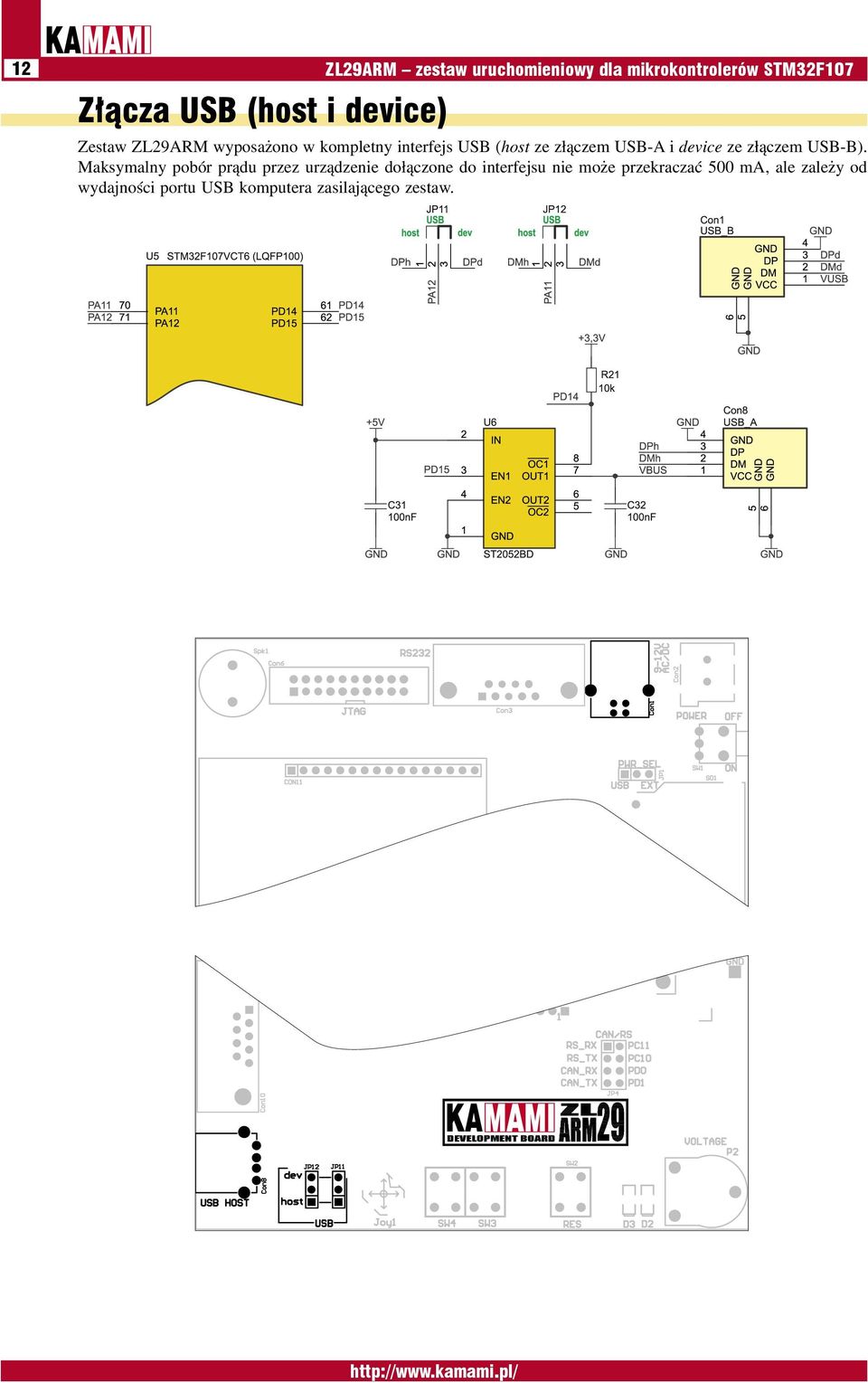 device ze złączem USB-B).