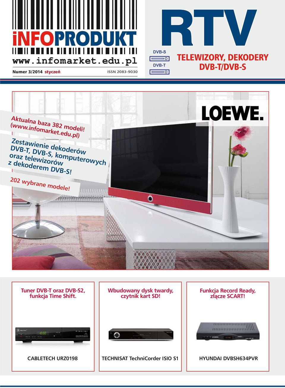pl) Zestawienie dekoderów DVT, DVS, komputerowych oraz telewizorów z dekoderem DVS!