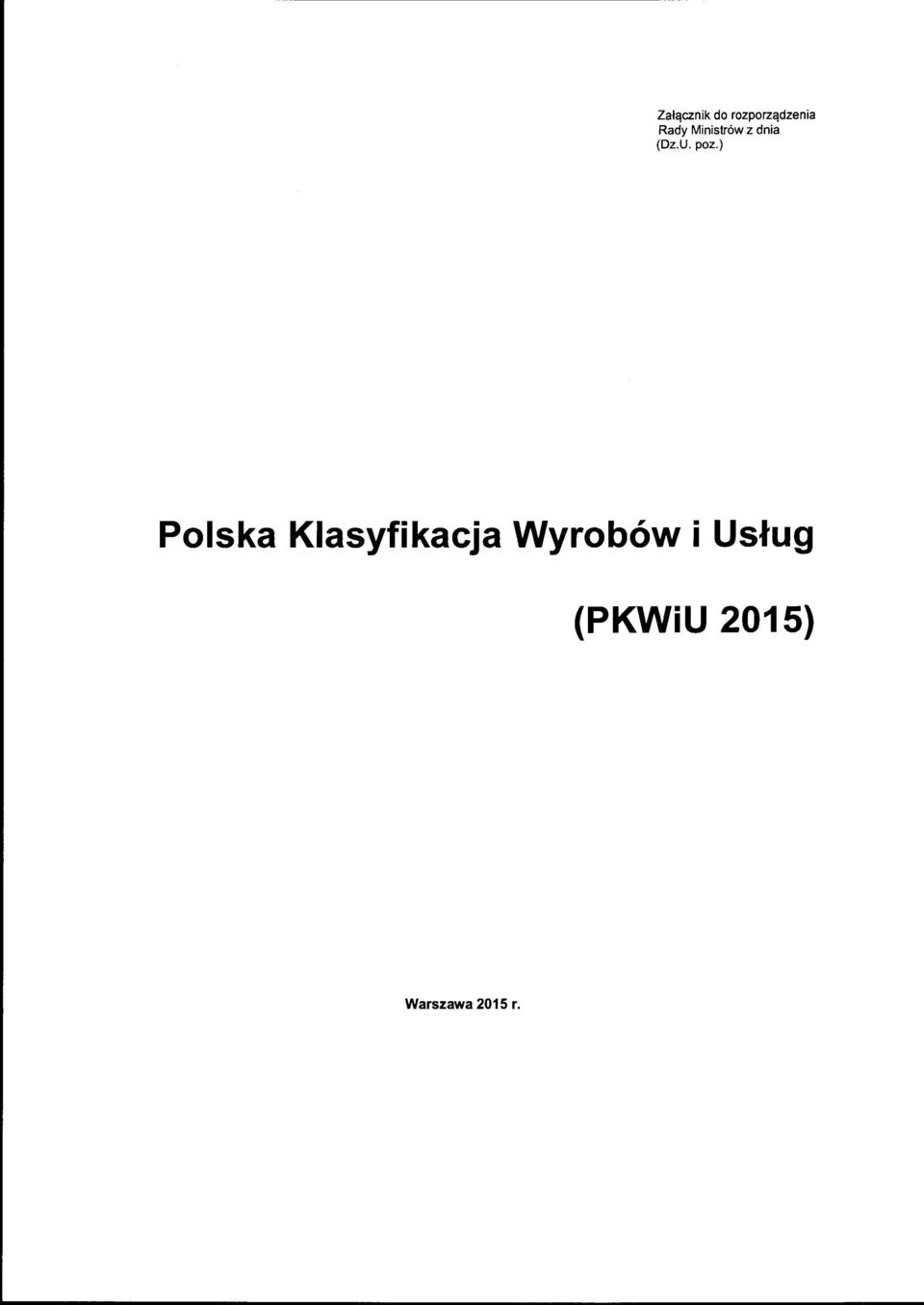 poz.) Polska Klasyfikacja
