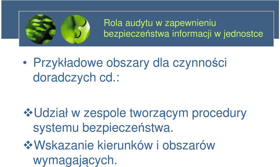 : Udział w zespole tworzącym procedury